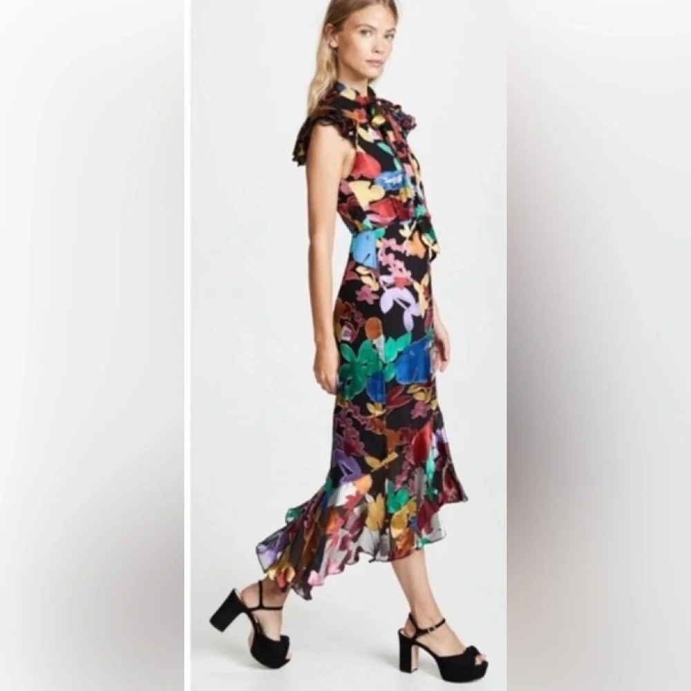 Alice + Olivia Silk Dress